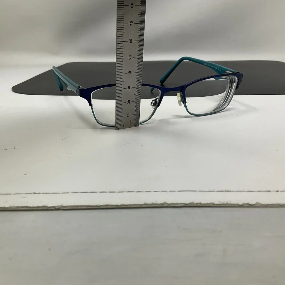 FLEXON JUNIOR J4003 424 Turquoise Navy Unisex Kids Eyeglasses 51 [] 18-135